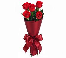 Букет 5 Красных роз Эдлесс Лав #REPLACE_PRED# Дружной Горке