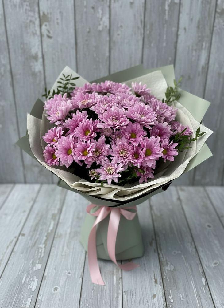 Букет цветов из: Хризантемы в Дружной Горке