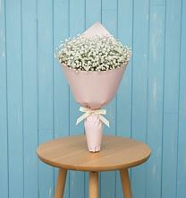 Букет цветов из:  Гипсофила в Дружной Горке