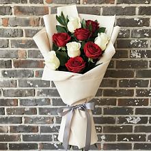 Букет цветов из:  Розы #REPLACE_PRED# Дружной Горке