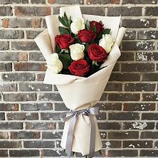 Букет цветов из:  Розы в Дружной Горке