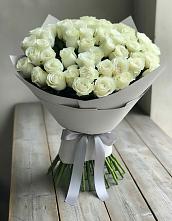 Букет 35 Белых роз #REPLACE_PRED# Дружной Горке