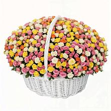 Премиум букет из: Розы в Дружной Горке