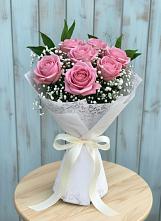 Букет цветов из:  Розы в Дружной Горке