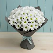 Букет цветов из:  Хризантемы в Дружной Горке