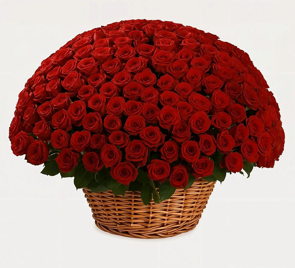 Премиум букет из: Розы в Дружной Горке