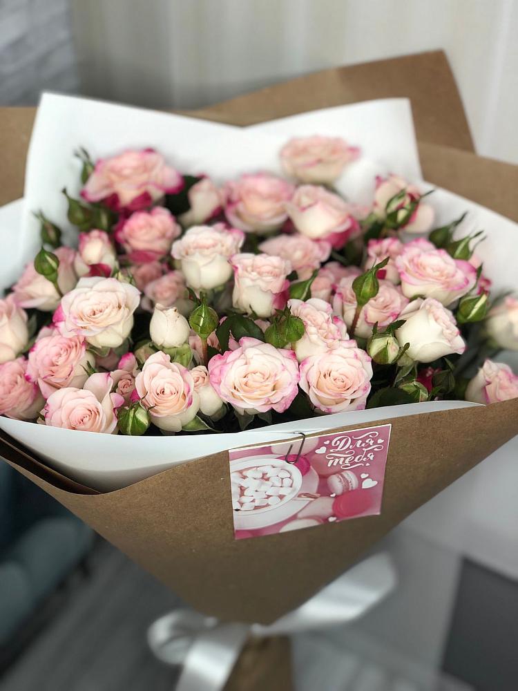 Букет цветов из: Розы в Дружной Горке