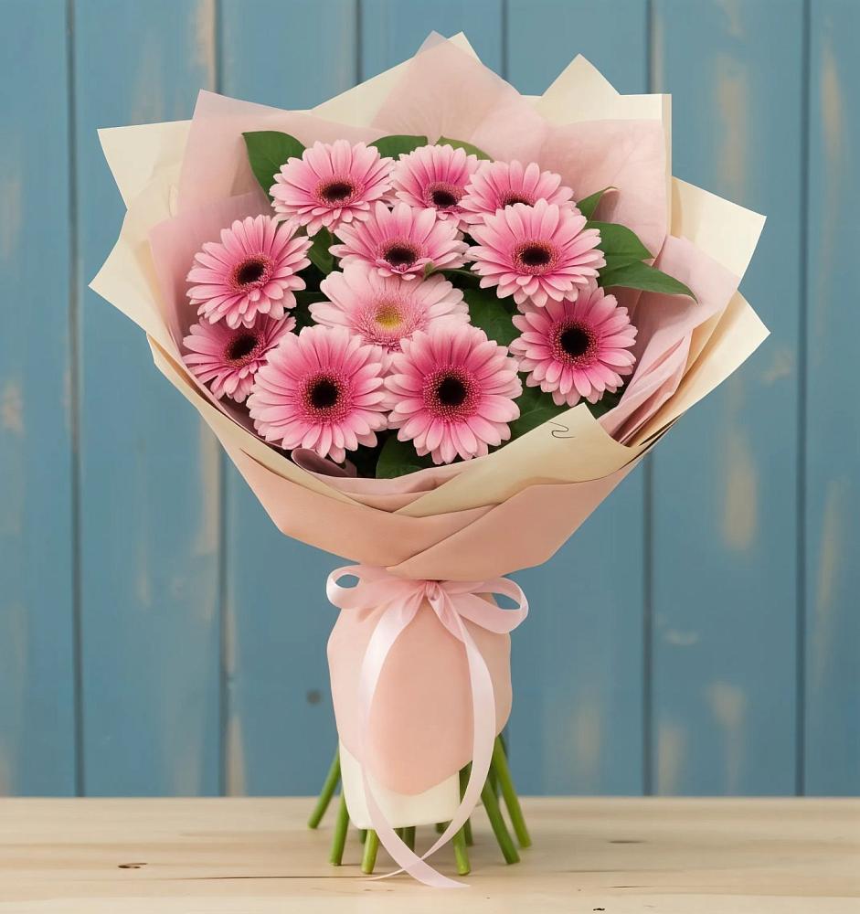 Букет цветов из: Герберы в Дружной Горке