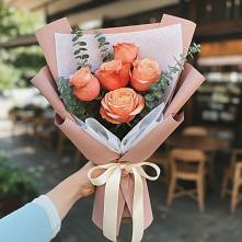 Букет цветов из:  Розы в Дружной Горке