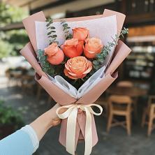 Букет цветов из:  Розы в Дружной Горке