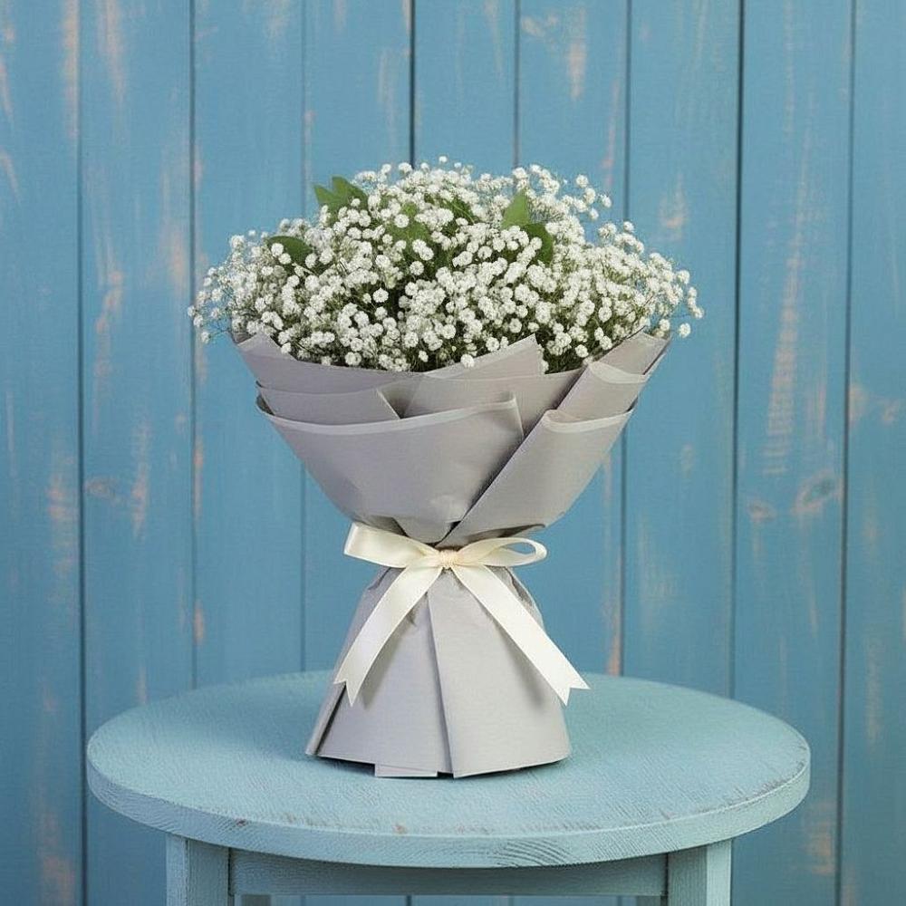 Букет цветов из: Гипсофила в Дружной Горке