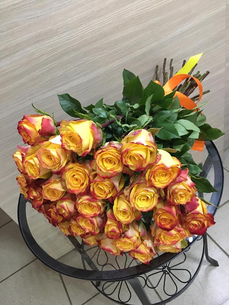 Букет Желтые розы в Дружной Горке