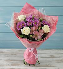 Букет цветов из:  Герберы в Дружной Горке