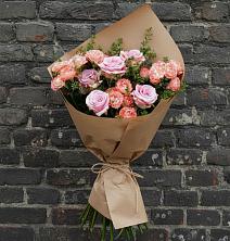 Букет цветов из:  Розы в Дружной Горке