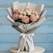 Букет цветов из:  Розы в Дружной Горке