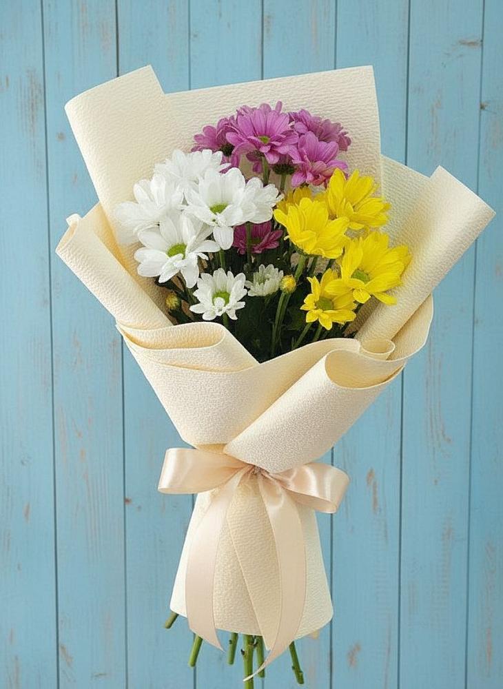 Букет цветов из: Хризантемы в Дружной Горке