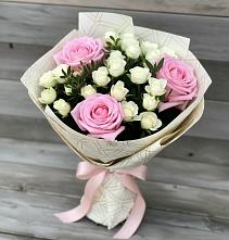 Букет цветов из:  Розы в Дружной Горке
