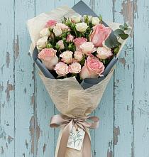 Букет цветов из:  Розы #REPLACE_PRED# Дружной Горке