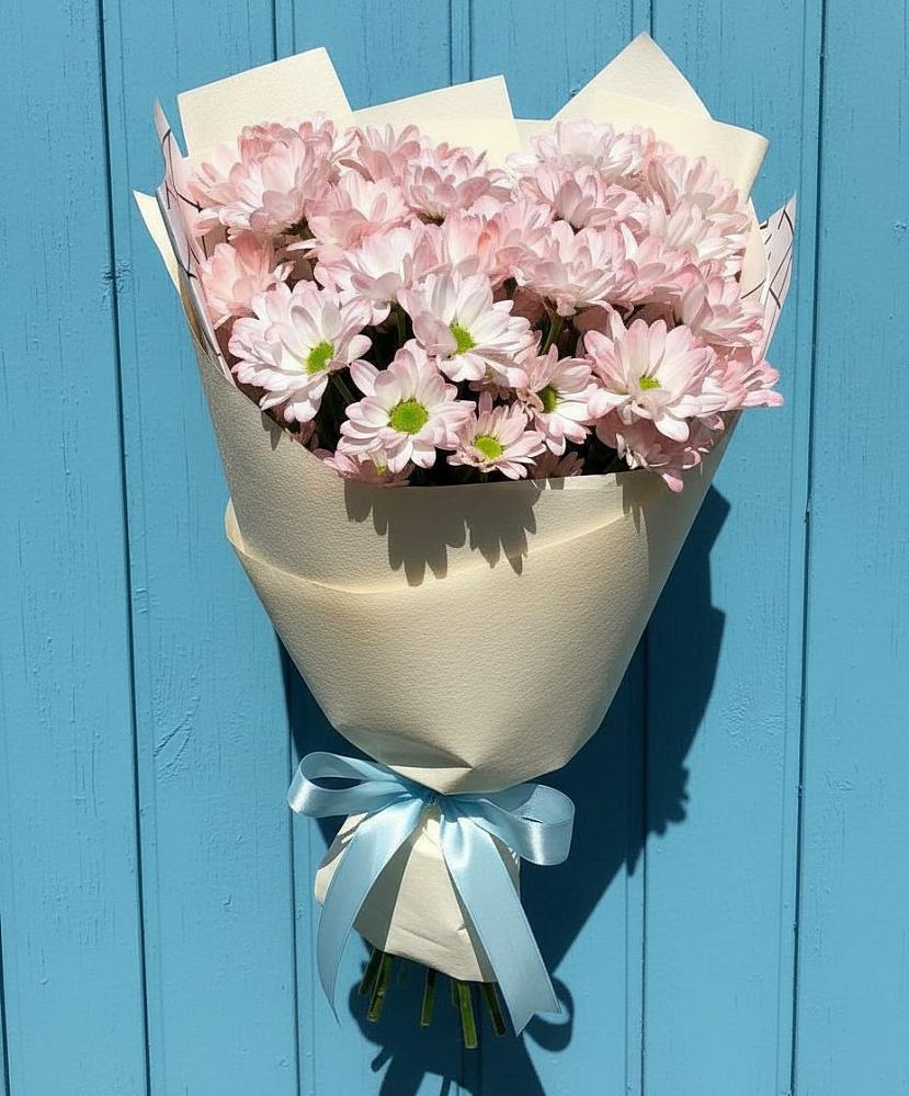 Букет цветов из: Хризантемы в Дружной Горке