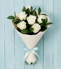 Букет цветов из:  Розы в Дружной Горке