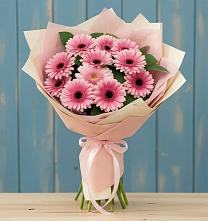 Букет цветов из:  Герберы в Дружной Горке