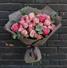 Букет цветов из:  Розы в Дружной Горке